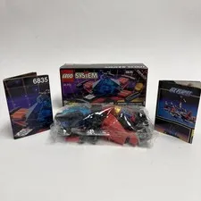 VINTAGE LEGO Space Spyrius: 6835 Saucer Scout - 100% Complete w/Box Manuals 1994