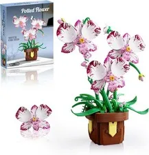 Lego Flowers Bouquet Building Set, Creative Artificial Wildflowers Botanical