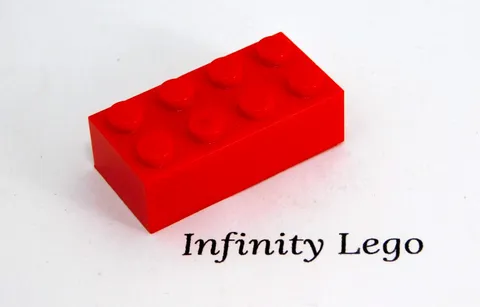 20 LEGO Red Brick  2 x 4 Harry Potter (3001) - 20 Pieces