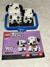 LEGO BRICKHEADZ Dalmatian and Puppy 40479 As Pictures May Not Be Complete