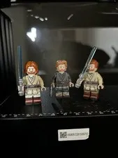 ForestMoonBricks Star Wars LEGO Custom Printed Obi Wan Kenobi 3-Pack Minifigures