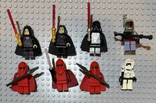 Lego Star Wars Imperial Minifigure Lot/Darth Sidious, boba fett, red guards