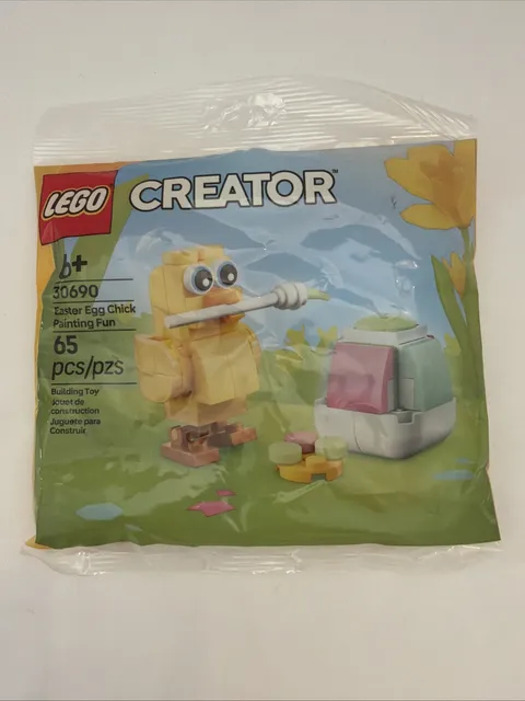 Lego Creator - Easter Egg Chick Painting Fun Polybag Set #30690 - Brand New