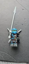 Lego Ninjago Authentic   Nya Minifigure With Spear (70677)