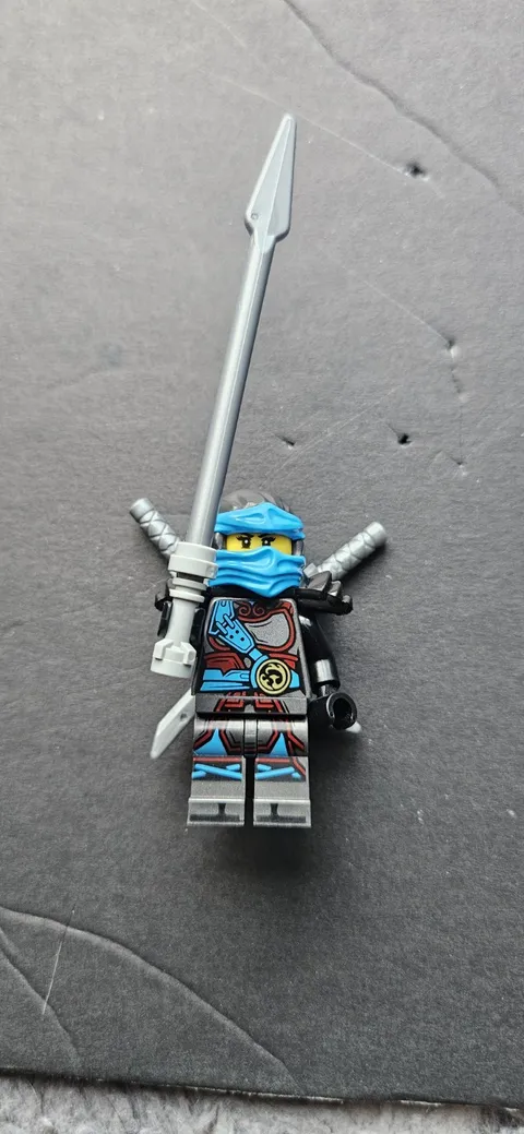Lego Ninjago Authentic   Nya Minifigure With Spear (70677)