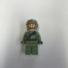 LEGO STAR WARS Endor Rebel Commando- Brown Beard Sw0240