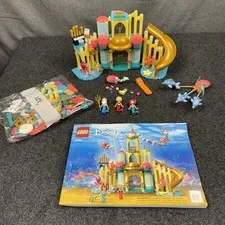 LEGO Disney Princess Ariel's Underwater Palace 43207 - Incomplete Missing Pieces