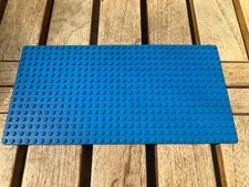 LEGO Blue Baseplate 16 x 32 Ref 3857 / Set 6263 6264 6267 6273 6078