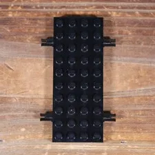 LEGO Black Vehicle Base Modified Brick 4 X 10 With 4 Pins QTY 1 Part No 66118