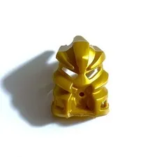 LEGO BIONICLE Pearl Gold Avohkii Mask of Light Karda Nui Version (Custom)