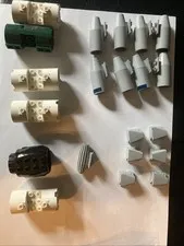 Lego Engine/Starfighter Engine Piece Lot; 16 Piece Lot