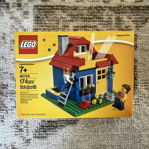 NEW LEGO 40154 Iconic Pencil Pot Accessories Set 174 pcs Ages 7+