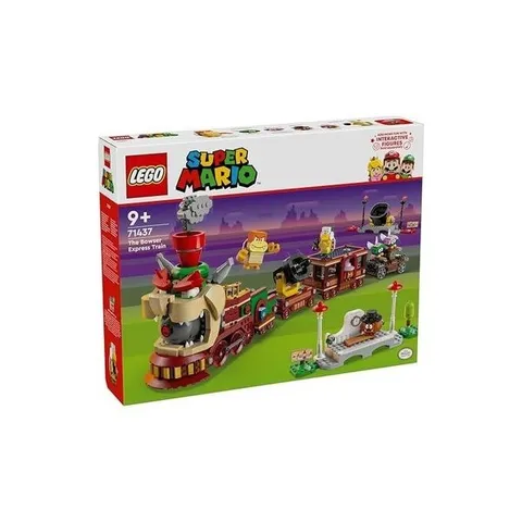 LEGO Super Mario 71437 Bowser Express Train 1,392 Pieces Building Set