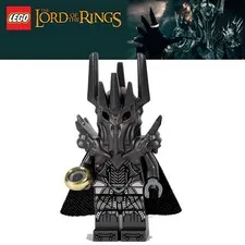 LEGO The lord of the Rings Sauron Minifigure ONLY from set 11373 Saurons Helmet