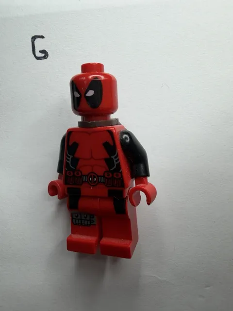 LEGO Deadpool Minifigure - 6866 Marvel X-Men - Chopper Showdown