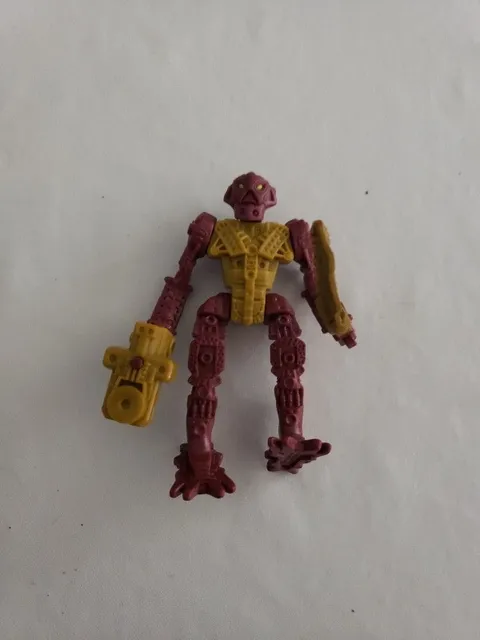 Lego McDonald's Bionicle Inika Toa Jaller Figure  toy 2006  WITH WEAPONS