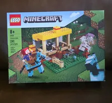 LEGO Minecraft 21171 The Horse Stable Complete Set 241 pcs Brick Separator