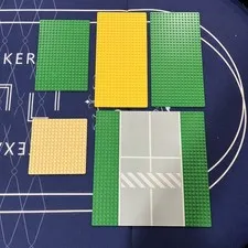 LEGO BASEPLATE LOT 32x32 32x16 16x16 16x24 Vintage Road