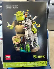 LEGO Shrek 72423 Shrek, Donkey & Puss in Boots Set NEW IN BOX