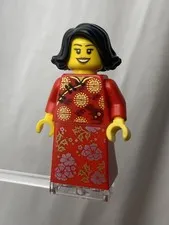 LEGO Minifigure hol138 Mother Chinese New Years Eve Dinner 2019 Holiday 80101 