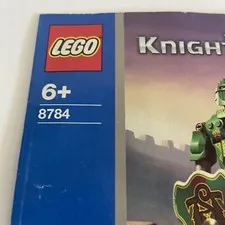 Lego Knights Kingdom 8784 Rascus Instruction Booklet Manual Only 4245584 Age 6+