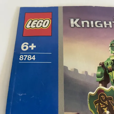 Lego Knights Kingdom 8784 Rascus Instruction Booklet Manual Only 4245584 Age 6+