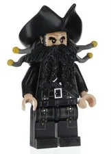 LEGO Pirates of the Caribbean Blackbeard Minifigure 4195