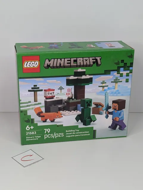 LEGO Minecraft #21583 Steve's Taiga Adventure Brand New