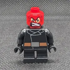 LEGO Minifigure - Marvel Red Skull Black Outfit with Octopus Back Print