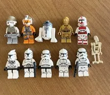 Lego Star Wars Minifigures Lot of 11
