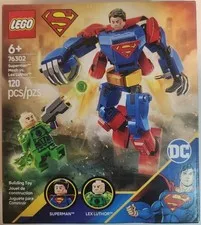 LEGO DC Superman Mech vs Lex Luthor 76302 New Sealed 120pcs Super Heroes