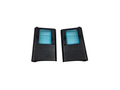 Lego® 9V 12V TRAIN Railway Doors Set Left Right BLACK Glas BLUE