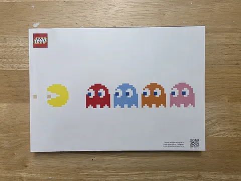 Lego Icons 10323 Pac Man Arcade Set Instruction Book/MANUAL ONLY