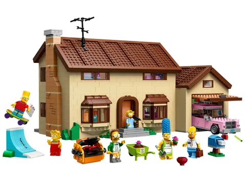 GENERIC The Simpsons House 71006 Complete 2523 pcs w/ Minifigures | No  Box