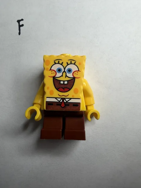 Lego SpongeBob SquarePants 3816 Large Grin and Black Eyebrows Minifigure