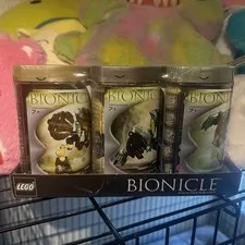 LEGO BIONICLE Bohrok 3pk 65186 SUPER RARE Lehrak Pahrak Nuhvok Kaita Vintage