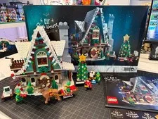 LEGO Icons: Elf Club House (10275) 99% Complete + Box + Instructions.