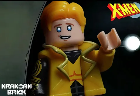 Lego Marvel X-Men -  Krakoan Brick - Cypher Minifigure