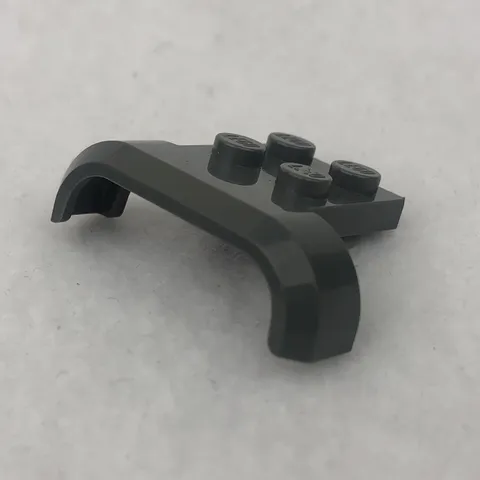LEGO 28326 Dark Bluish Gray Vehicle, Mudguard 4 x 3 x 1 with Arch Curved (x1)