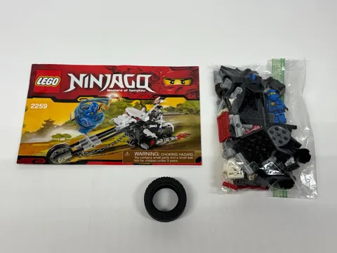 LEGO Ninjago 2259 Skull Motorbike Complete w/ Manual NO Box