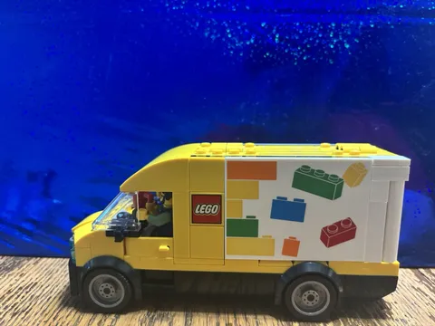 LEGO City: The LEGO Van #60500 100% Complete W/ Instructions No Box