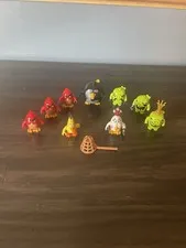 Lego Angry Birds Minifigs Lot Bomb Matilda Red Chuck Pirate Pigs Accessories