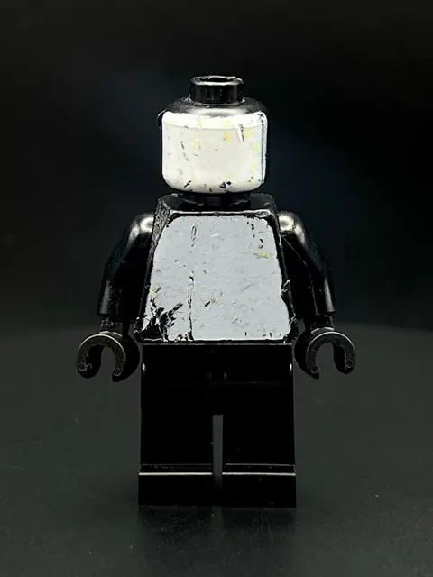 Lego Printer Alignment Ink Minifigure Misprint Test Print Prototype Rare Error