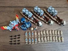 LEGO Star Wars: The Battle of Naboo (7929) 3x Carriers AAT Tank Republic Shuttle