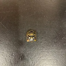 Bionicle Infected Kanohi Mask - 2001 Lego, Black Rusted Hau 32505