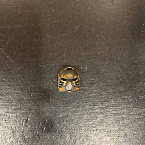 Bionicle Infected Kanohi Mask - 2001 Lego, Black Rusted Hau 32505