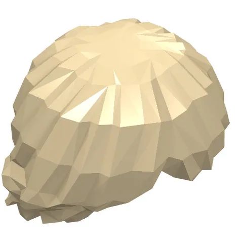 LEGO® Part 92746 - Minifigure, Hair Tousled and Layered
