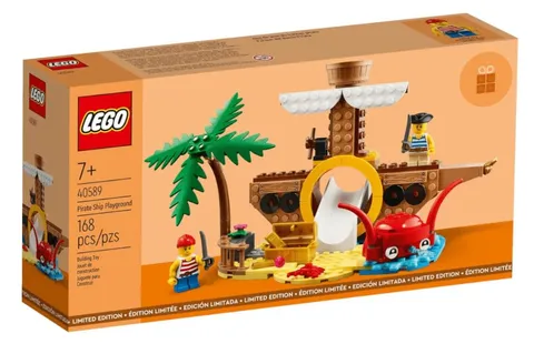 Lego Pirate Ship Playground 40589 - NO BOX - DISASSEMBLED - NO DIRECTIONS