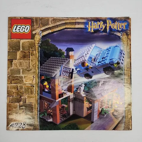 LEGO 4728 Instruction Manual Only 2002 Harry Potter Escape From Privet Drive