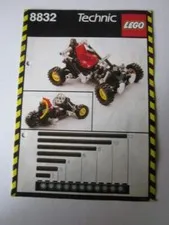 Lego Technic Building Instructions Instruction 8832